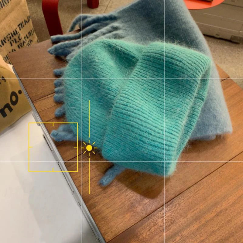 Rabbit Fur Beanies Soft Warm Fluffy  Winter Hat for Women Angora Knitted Hat  Skullies Beanies Female Bonnet Woman Knit Cap