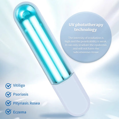 UVB Ultraviolet Phototherapy Instrument Vitiligo Treatment Ultraviolet Lamp Laser Psoriasis Lamp Phototherapy Vitiligo