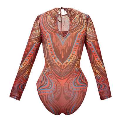 Russian Swimsuits Women One-piece Bikini Quick Drying Купальник Sunscreen 2025 European American