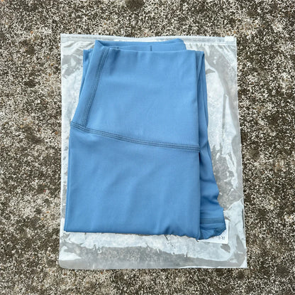 Solid Color Back Waist Pocket High Waist Yoga Legging Women Sport Cropped Pants Butter Athletic Gym Comprehensive Training Jog