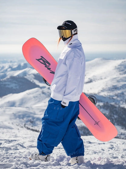 Oversize Winter Ski Pants 3L Snowboard Pant Thicken Thermal Waterproof Breathable Outdoor Sports Warm Women's Men's Ski Trousers