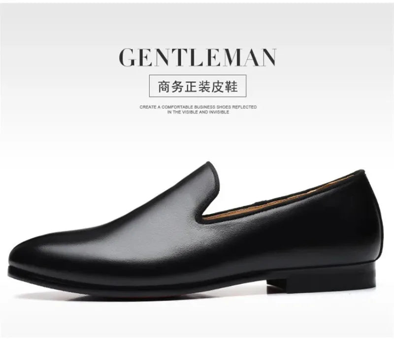 Men's Shoes Luxury Comfortable Dress Shoes Party Wedding Driving Shoes for Men Moccasins Genuine Leather Sneakers Casual Loafers