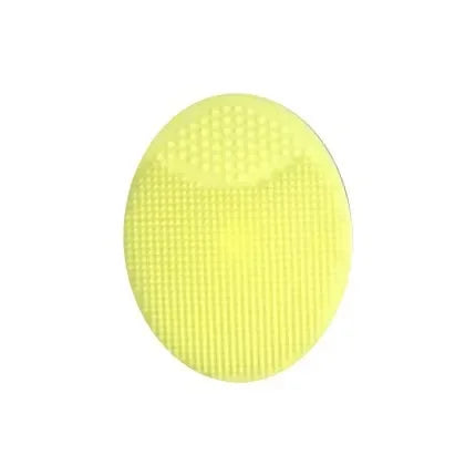 New Silicone Face Wash Brush Clean Pores Baby Shampoo Brush Baby Bath Brush Soft Hair Round Shampoo Comb Home Use