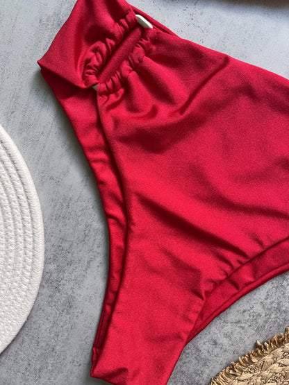 Bandeau Bikini Push Up Women Swimsuits 2024 Sexy Female Swimwear Brazilian Bikini Set Thong Biquini Swim Suits Solid Beachwear