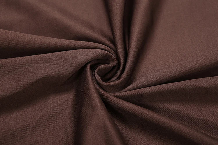 Sisterlinda Women's Elegant Deep V-Neck Mini Dress Full Sleeve Skinny Peach Hip Midnight Club Party Sexy Fashion Solid Bodycon