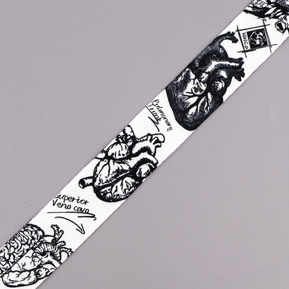 Heart Credential Holder Medical Lanyards for Key Neck Strap For Card Badge Gym Keychain Keyring Accessories Nurse Doctor Gifts