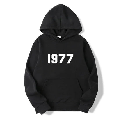 1977 New Fashion Men's and Women's Hoodies Hip Hop Street Brand High Quality Hot Selling Men's and Women's Sports Hoodies