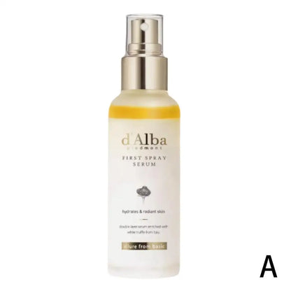 D'Alba White Truffle Initial Mist Facial Moisturizer White Truffle Aromatic Spray Serum PA++++ SPF50+ Light Sunscreen Skin Care