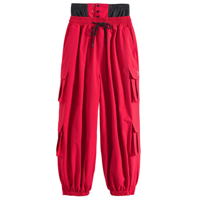 Oversize Winter Ski Pants 3L Snowboard Pant Thicken Thermal Waterproof Breathable Outdoor Sports Warm Women's Men's Ski Trousers