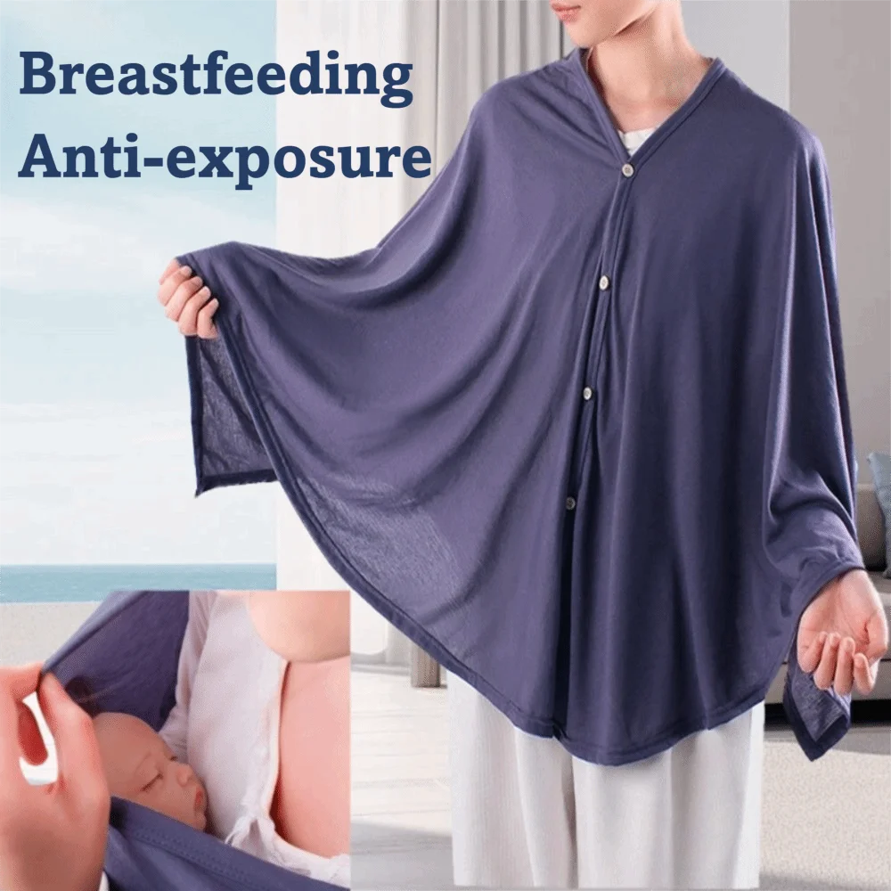 Four Seasons Baby Nursing Cover Anti-exposure Breathable Breastfeeding Shawl Multipurpose PLUS Size Baby Blanket Pregnant Women