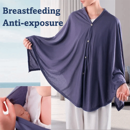 Four Seasons Baby Nursing Cover Anti-exposure Breathable Breastfeeding Shawl Multipurpose PLUS Size Baby Blanket Pregnant Women
