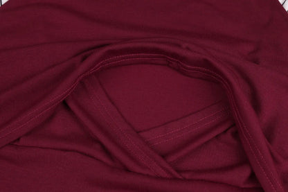 Women Maternity Long Sleeve Nursing Patchwork Color Tops Breastfeeding Blouse