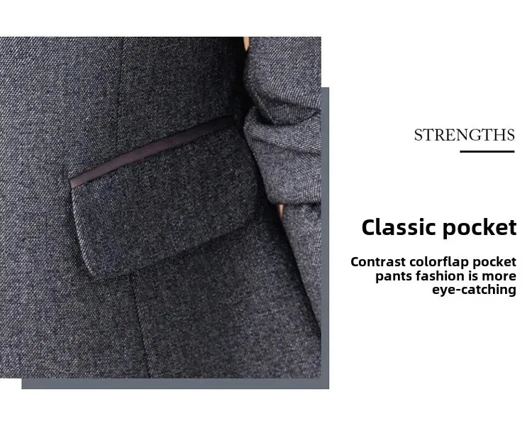 Elegant Western-Style Black Suit Jacket For Women Fashionable Professional Workwear Ideal For Interviews And Office Settings