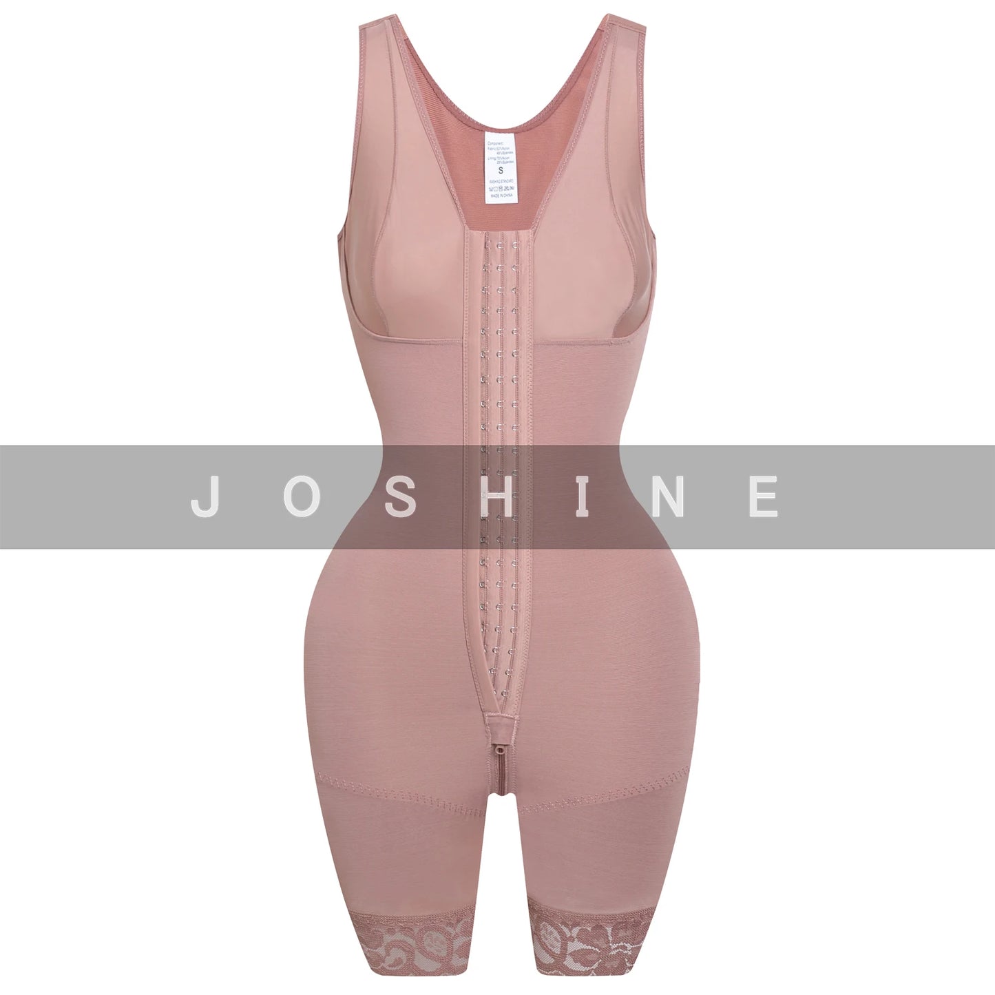 Full Body Shaper High Compression Shapewear Girdle With Brooches Bust For Postpartum Slimming Sheath Belly Fajas Colombianas