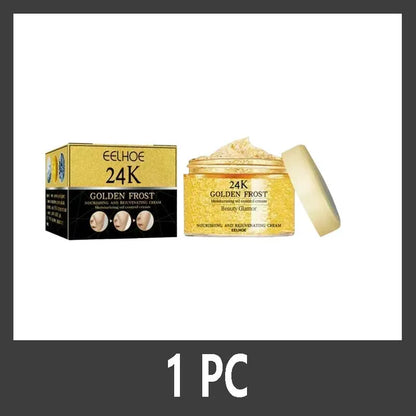 24K Gold Face Serum Fade Dark Circles Fine Line Anti Aging Cream Smoothing Nourishes Firming Lifting Brighten Skin Care Essence