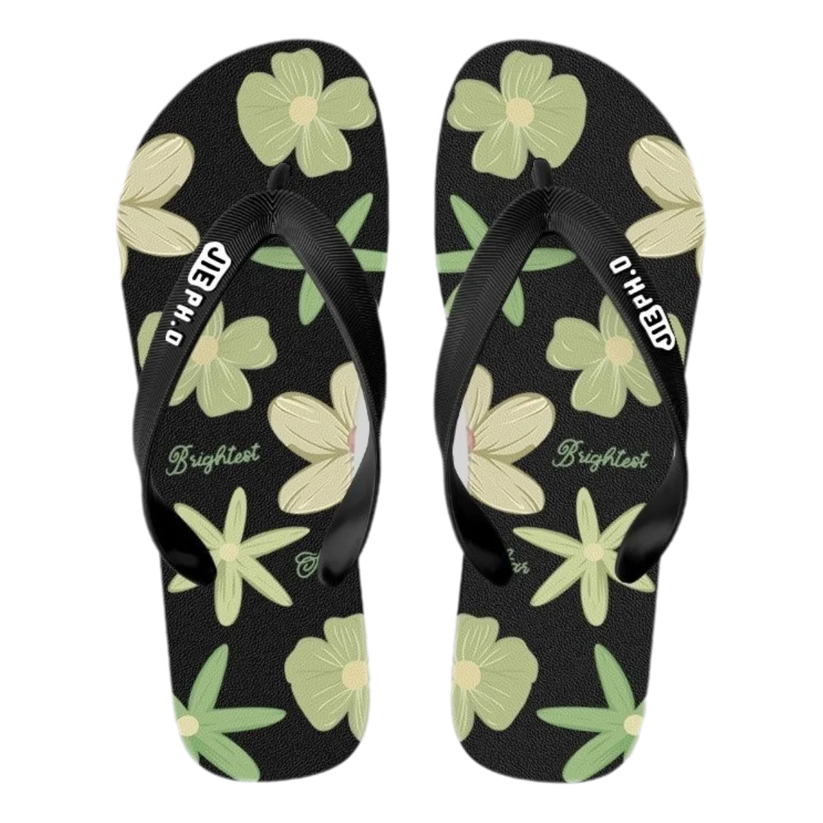 EOFK Women Flip Flops Slippers Summer Outdoor Fashion Bling Women Shoes Slippers Beach Summer Flip Flops Sandalias EVA TPU