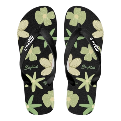 EOFK Women Flip Flops Slippers Summer Outdoor Fashion Bling Women Shoes Slippers Beach Summer Flip Flops Sandalias EVA TPU