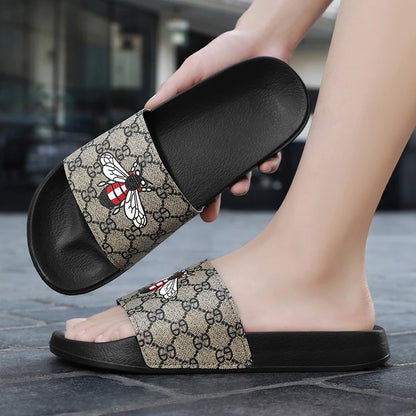 Summer men's shoes sports casual slippers indoor and outdoor EVA shoes men's small butterfly beach outdoor garden sandals