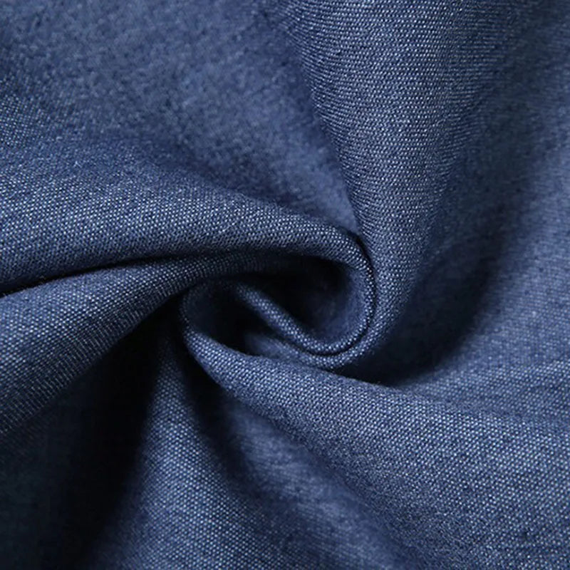 DongCMY 2026 Summer Women's New Bag Hip Sexy Mini Dress Women Solid Wrapped Chest Sleeveless Classic Imitation Denim Dress