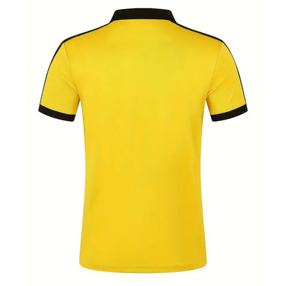 Summer men's short sleeved polo shirt business office lapel shirt Men's sports and casual top European and American plus size