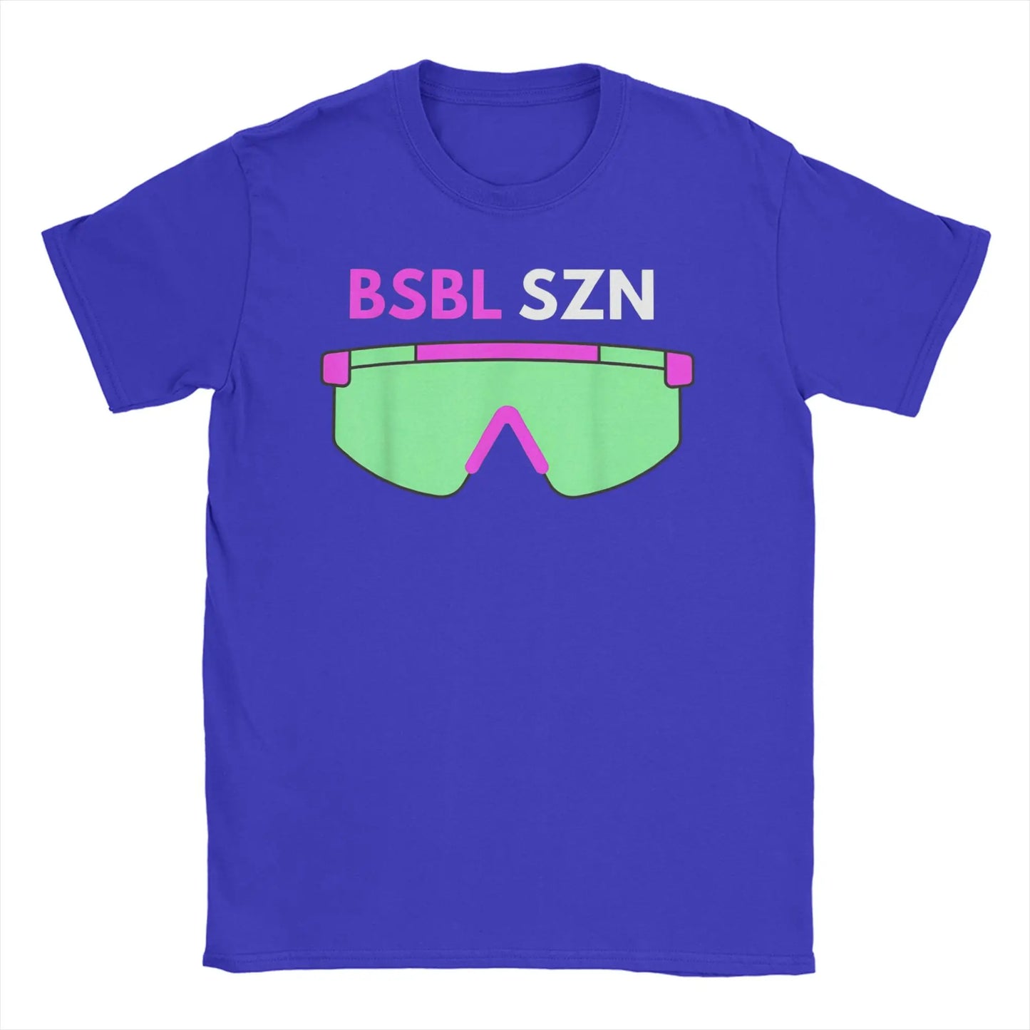 BSBL SZN Baseball Season Boys Girls Youth T Shirts Men Women Pure Cotton T-Shirt O Neck  Tee Shirt Short Sleeve Clothes Printed
