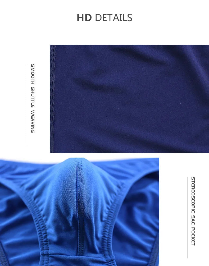 Men Swimwear Solid Swimsuit Briefs Sport Swimming Trunks U Pouch Beachwear Briefs Beach Shorts bathing suit