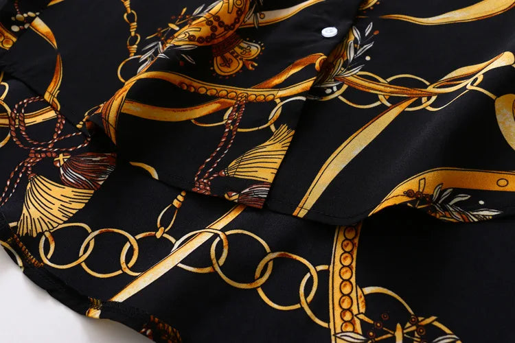 Fashion Women Shirts Vintage Button Tees Blouse Chiffon Sexy Big Large Top Loose Casual Tops Plus Size Cardigan