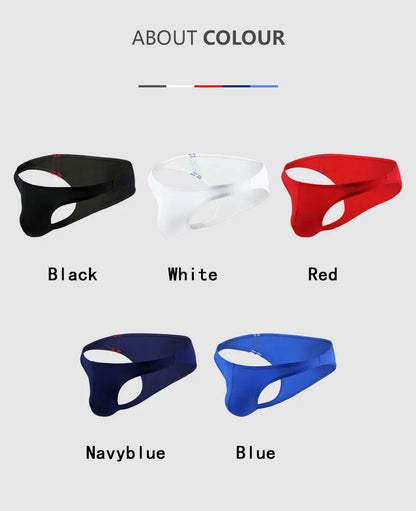 Men Swimwear Solid Swimsuit Briefs Sport Swimming Trunks U Pouch Beachwear Briefs Beach Shorts bathing suit