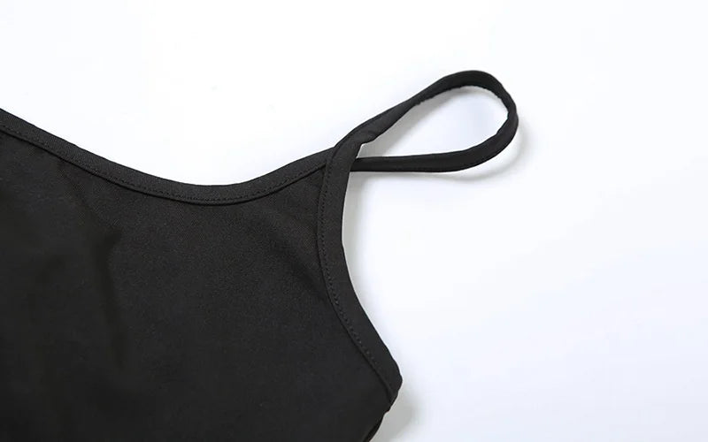 Women Spaghetti Rompers for Women Sexy Condole Super Short Playsuits Summer Solid Shorts Strap Low-Cut Back Romper