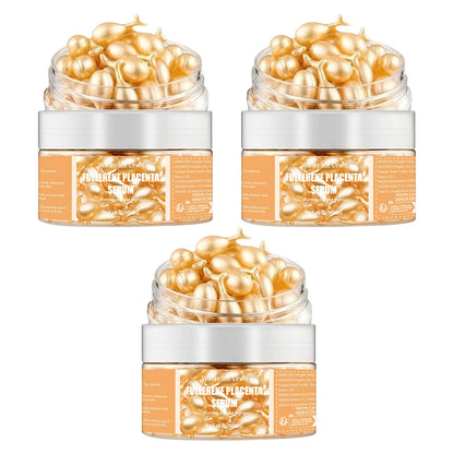 50 Capsules Fullerene Essence Capsule Collagen Capsule Facial Care Essence Anti-Wrinkle, Acne, Firming, Whitening, Hyaluronic Acid Essence Skin Care New Style