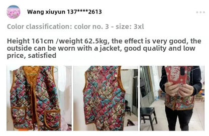 Fashionable Integrated Women's Vest Double Layer Flocking Vest Autumn/Winter Style Jacket Crew Neck Design For All Seasons