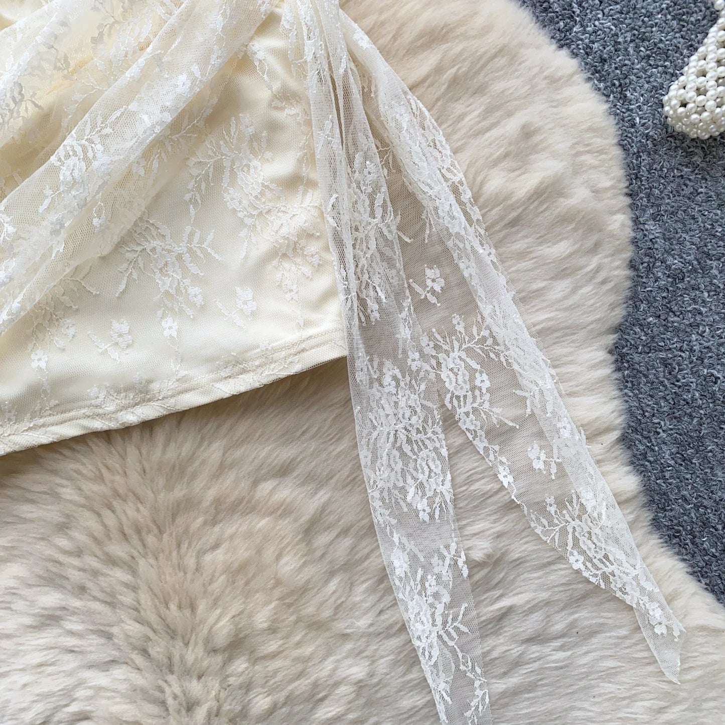 SINGREINY French Strapless Sexy Short Dress 2025 Heart Hollow Out Beading Sundress Backless Corset Lace Beach Mini Dress