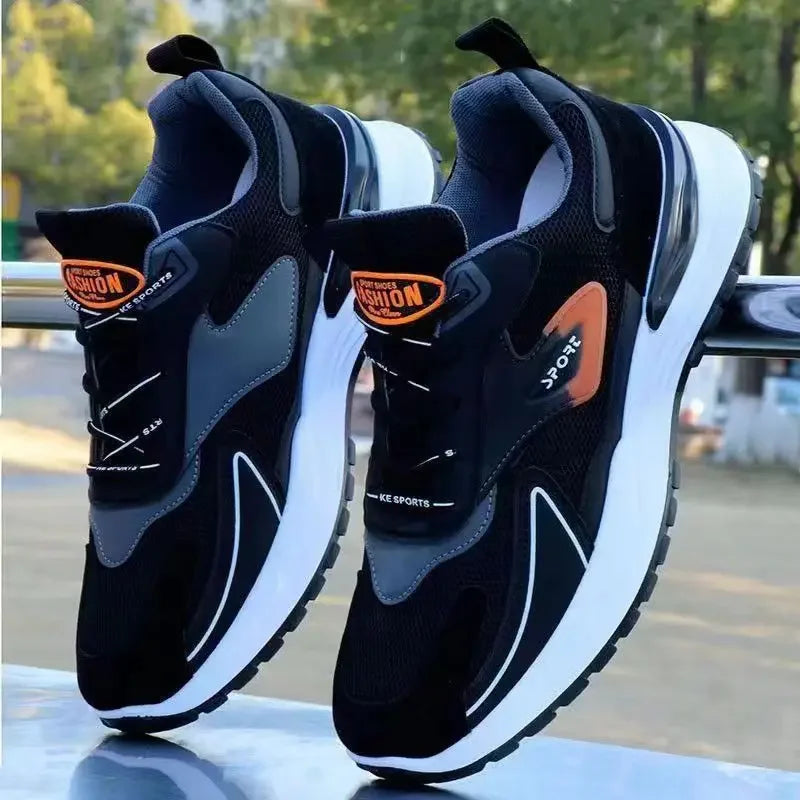 Men's Shoes Fashion Mens Sneakers 2026 Autumn New Brand Design Comfortable Soft Soled Men Running Shoes Tenis Masculino