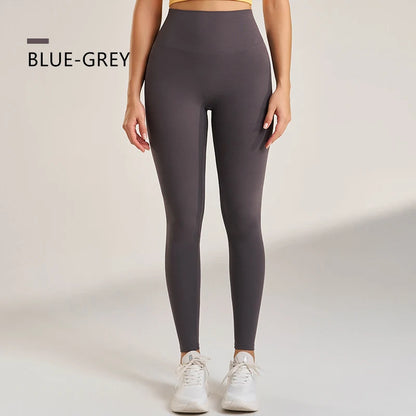 Yoga Leggings Pants Trousers Women's Quick Dry Sports Leggings High Waisted Fitness Pants Stretch Peach Butt Gym Clothing