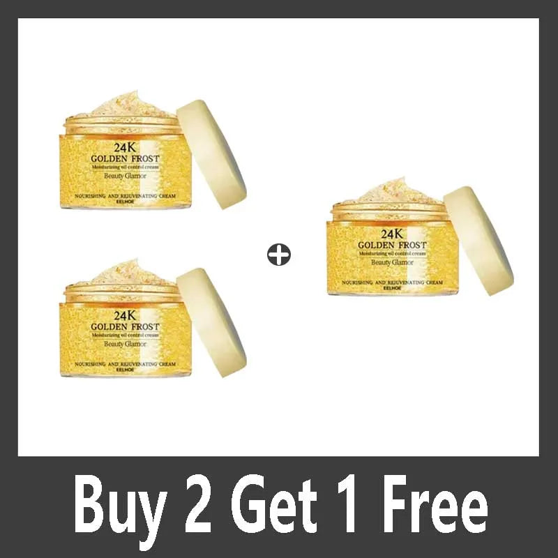 24K Gold Face Serum Fade Dark Circles Fine Line Anti Aging Cream Smoothing Nourishes Firming Lifting Brighten Skin Care Essence