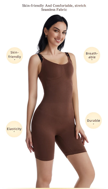 Women Bodysuit Shapewear Tummy Control Full Body Shaper Slimming Sheath Butt Lifter Push Up Thigh Slimmer Abdomen Shapers Corset