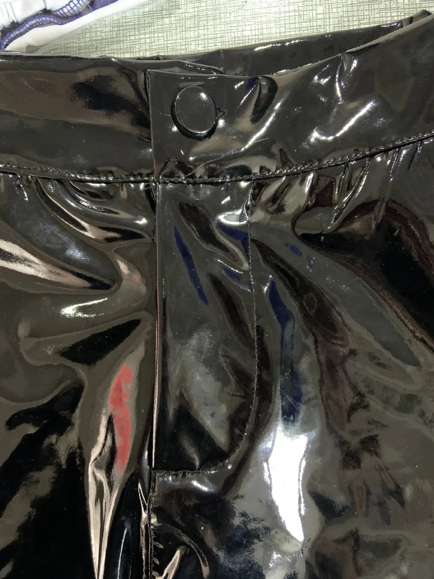 Sexy Nightclub Costumes Shorts Women PU Leather Shorts High Waist Solid Color Button Black Shorts Fashion Summer