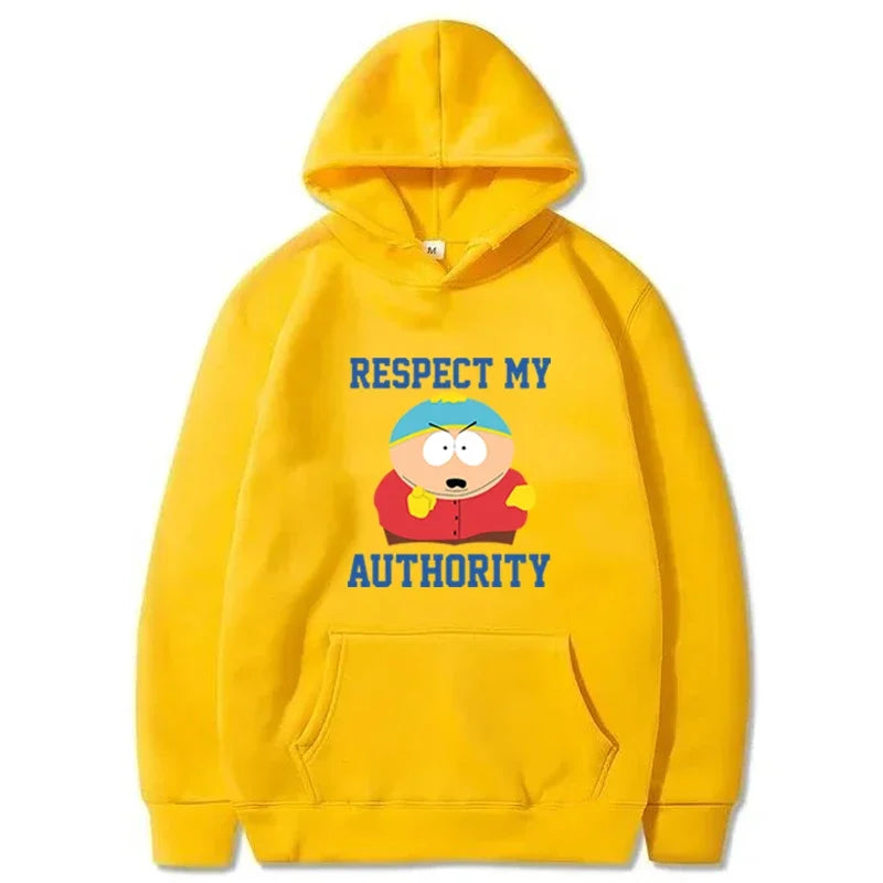 New Men Women South Park Printed Hoodie Autumn Winter Funny Fashion Casual Long Sleeve Fleece Oversized Pullover Sweatshirts
