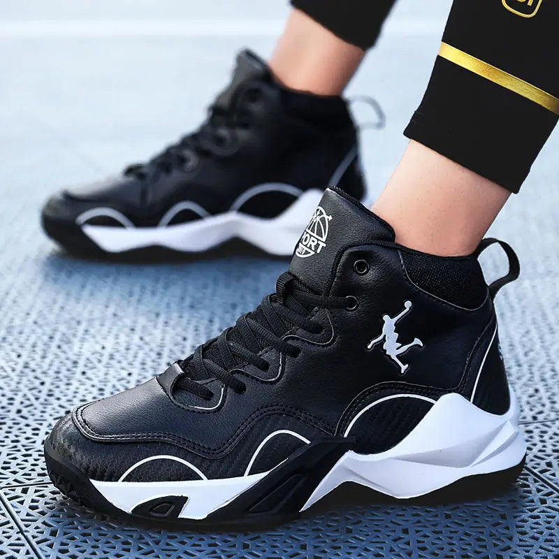Basketball Shoes Men High-Top Sneakers Male Cushioning Comfortable Sneakers 2026 Men Training Leather Sport Shoes Zapatos