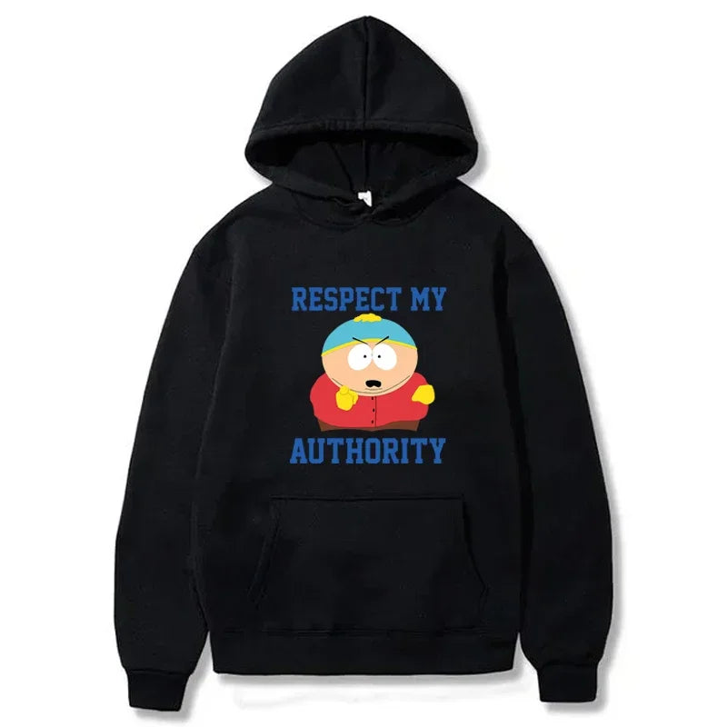 New Men Women South Park Printed Hoodie Autumn Winter Funny Fashion Casual Long Sleeve Fleece Oversized Pullover Sweatshirts