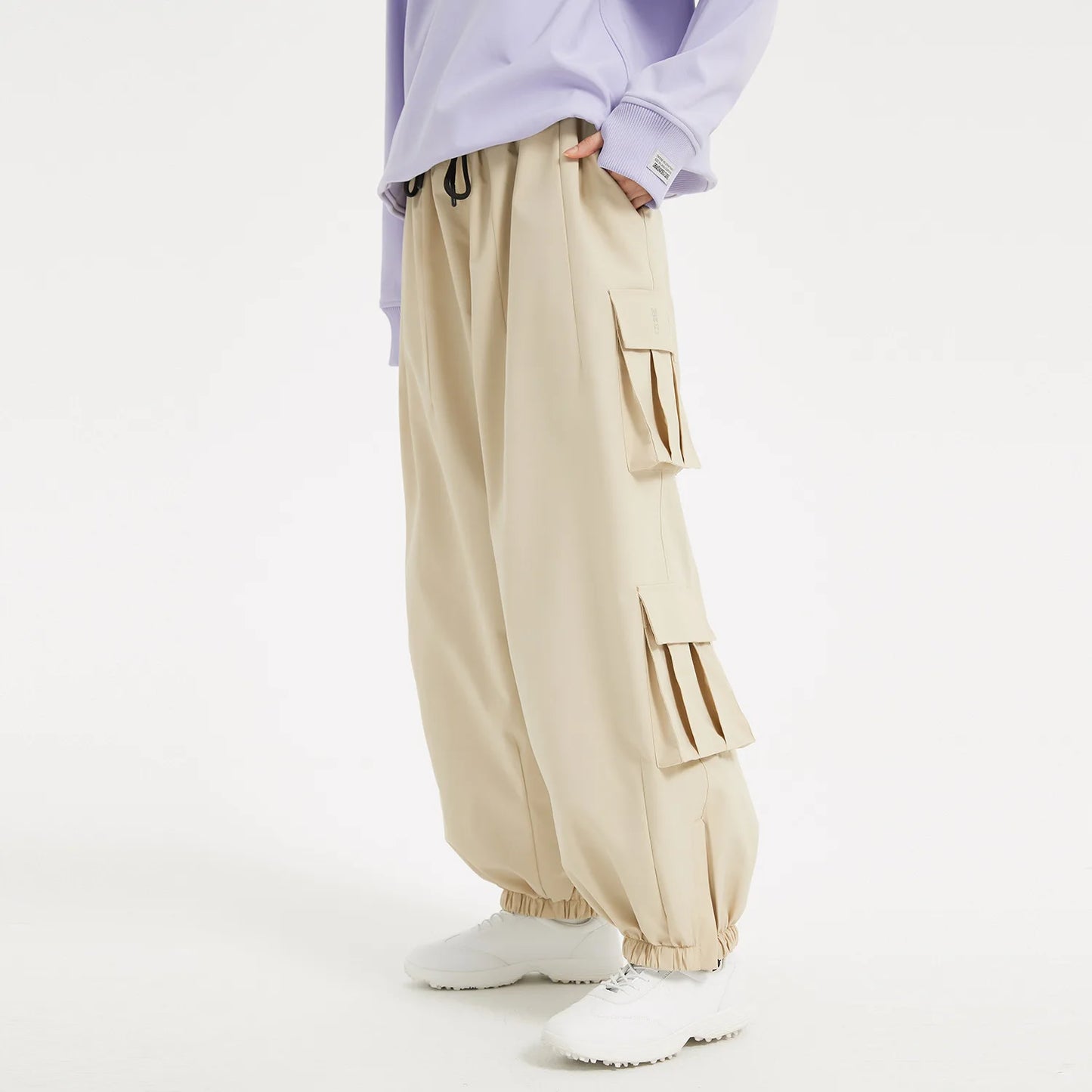 Oversize Winter Ski Pants 3L Snowboard Pant Thicken Thermal Waterproof Breathable Outdoor Sports Warm Women's Men's Ski Trousers