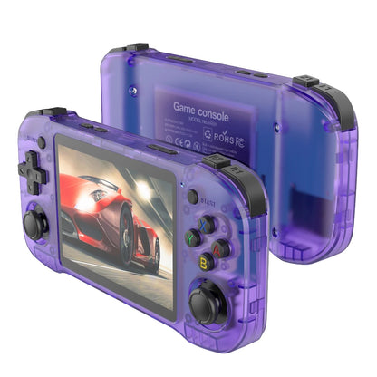 NEW 4.2inch R46H Retro Handheld Game Console Linux System 64G/128G IPS Screen Two-player WIFI Game Console Portable Pocket R46S