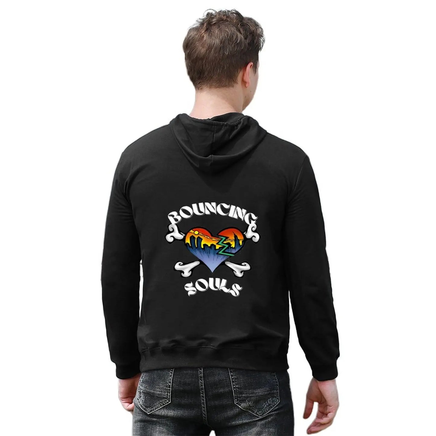 The Bouncing Souls Hoodie men's coat hooded shirt anime clothes men's winter sweater new in hoodies