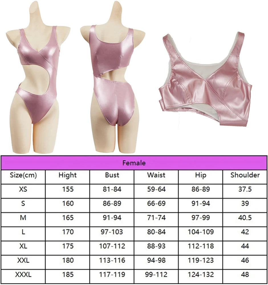 Sue Swimsuit Cospaly Costume Substance Disguise Women Bikini Fitness Jumpsuit Bodysuit Outfits Halloween Carnival Party Suit