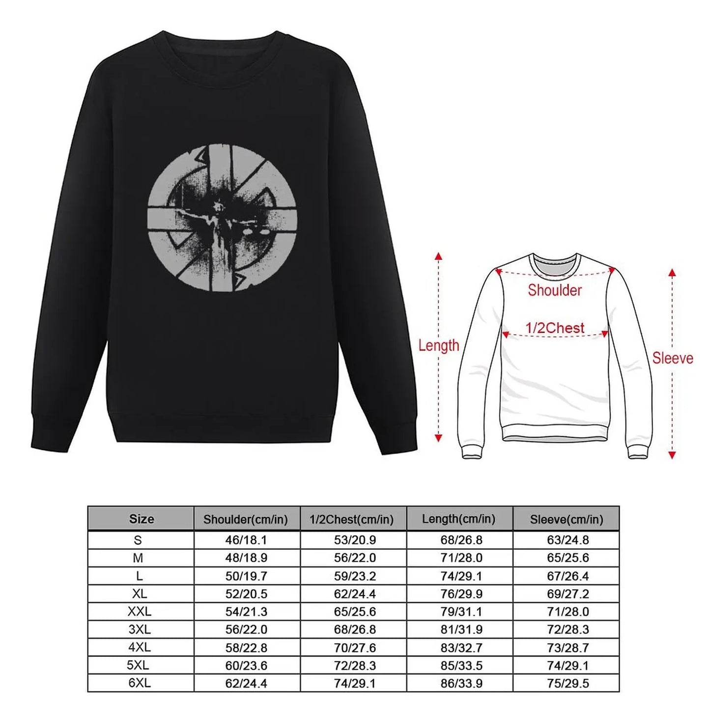 Crass Rock band Pullover mens clothes autumn jacket men men clothing autumn new products oversize sweatshirts