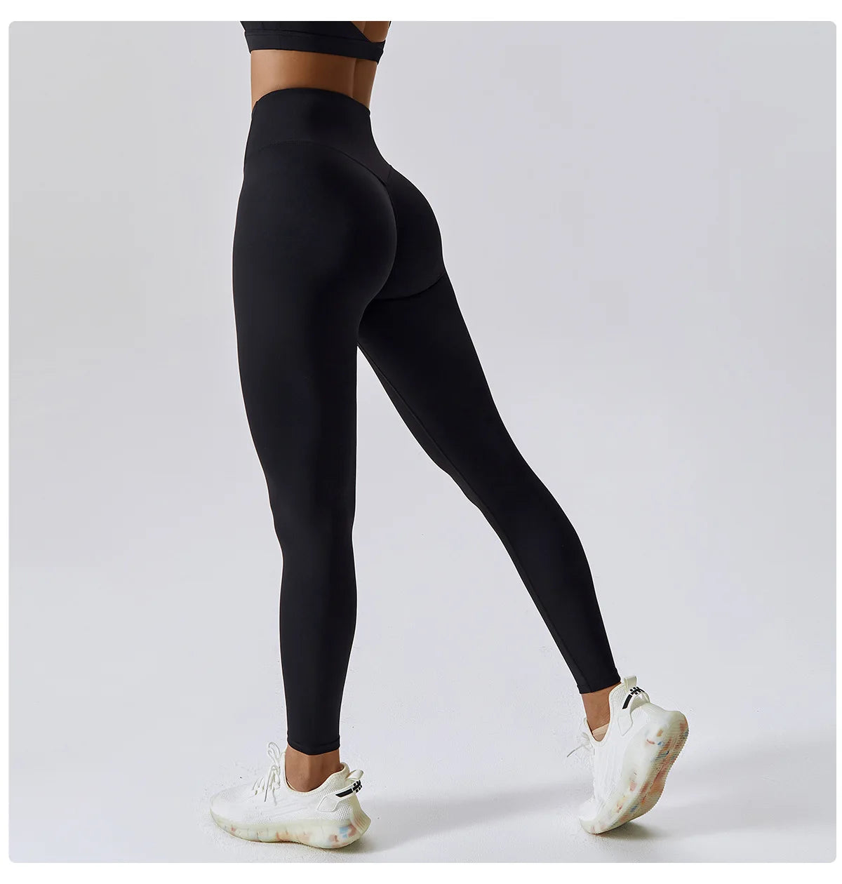 Butt Lifting Running Leggings Women 2025 High Waist Quick-Dry Naked Feel Yoga Pants Tummy Control Outdoor Workout Tights for Gym