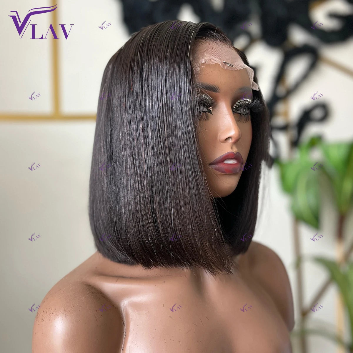 Glueless Wig Human Hair 10-16 Inch 13×6 HD Lace Frontal Wig 13×4/360 HD Lace PrePlucked With Baby Hair Wear And Go Short Bob Wig