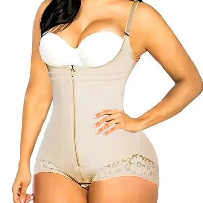 AfuliA Full Body Shaper Fajas Colombianas Reductive Girdles Flat Belly Slimming Belt Waist Trainer Butt Lifter Shapewear Corsets