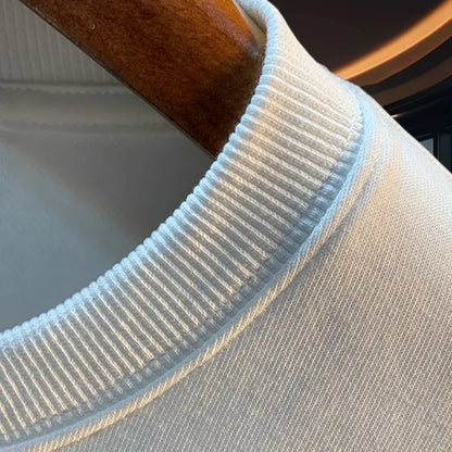 Autumn Men's Cotton Sweatshirt Korean Cool O-neck Long Sleeve Top High Quality Harajuku High Street Men Clothing Streetwear Men