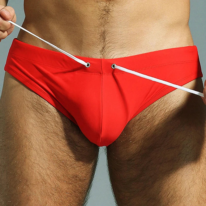 Mens Swimwear Sexy Briefs Swimsuits Trunks Beachwear Summer Surf Board Wear Men Swimming Brief Bikini Underwear Spa Underpants